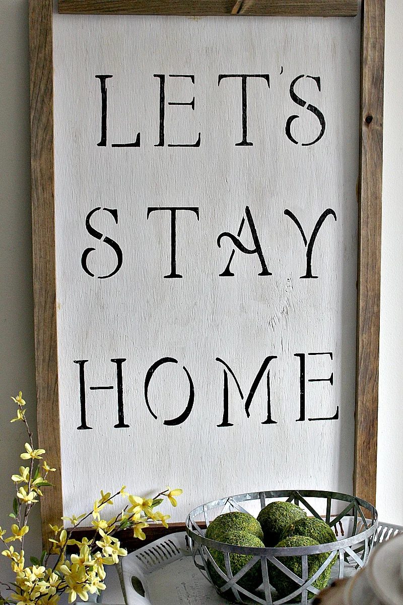 How To Make A Farmhouse Sign Our Crafty Mom 6