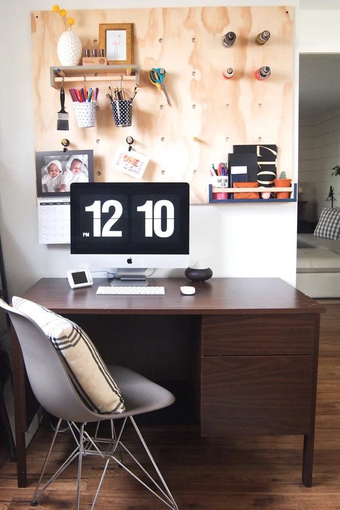 Giant Plywood Pegboard 11