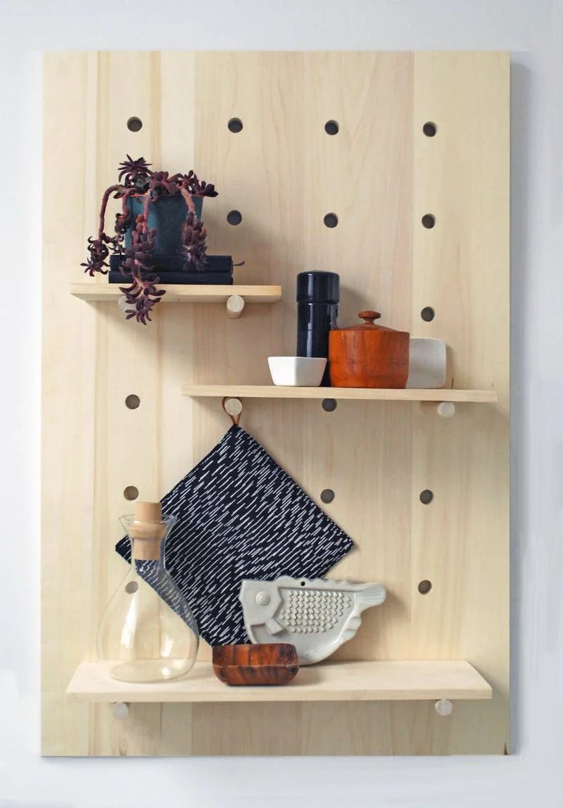 Plywood Organizer Projects Apartment Therapy