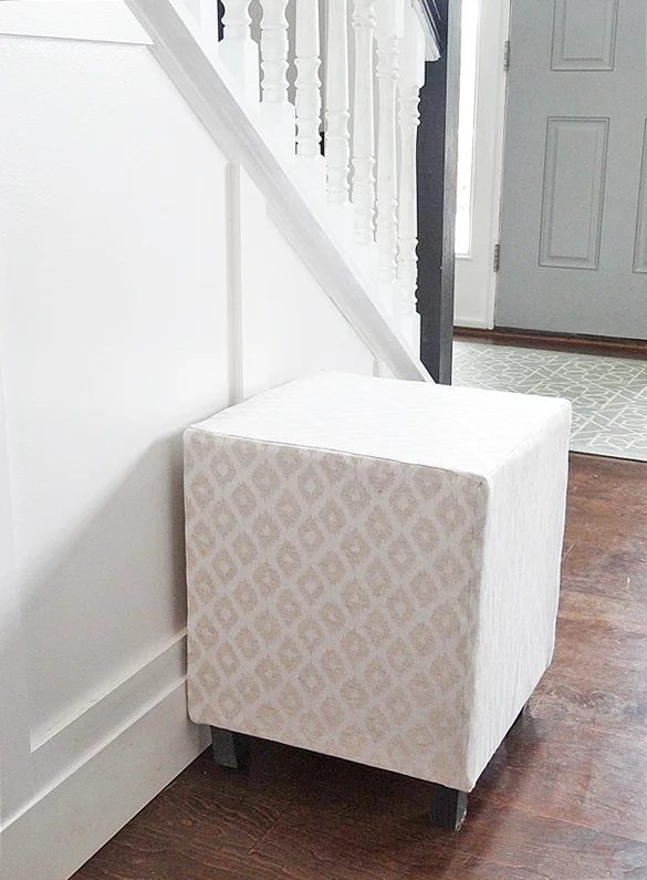 Handmade Ottoman Cube Hallway