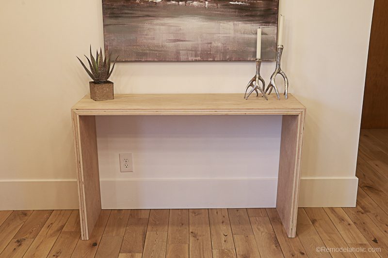 Plybood Waterfall Console Table By Bekob 10
