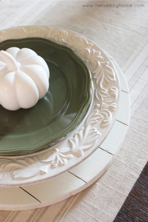 Handmade Shiplap Inspired Charger Plates The Hamby Home