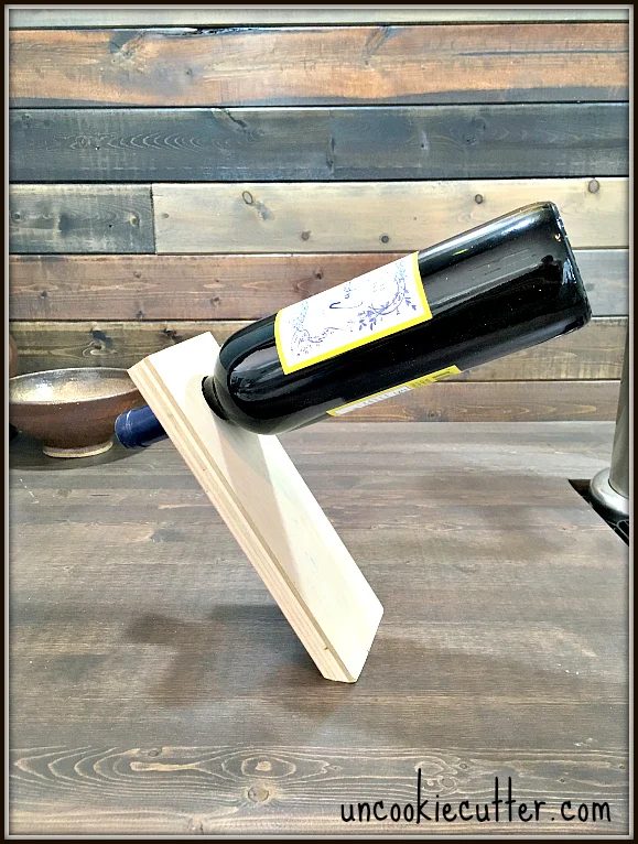 Balancing Wine Bottle Uncookie Cutter