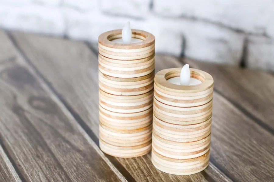 Plywood Candleholders The House of Wood