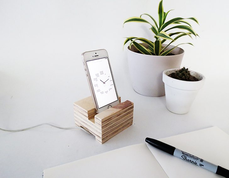 Diy Plywood Phone Stand 10