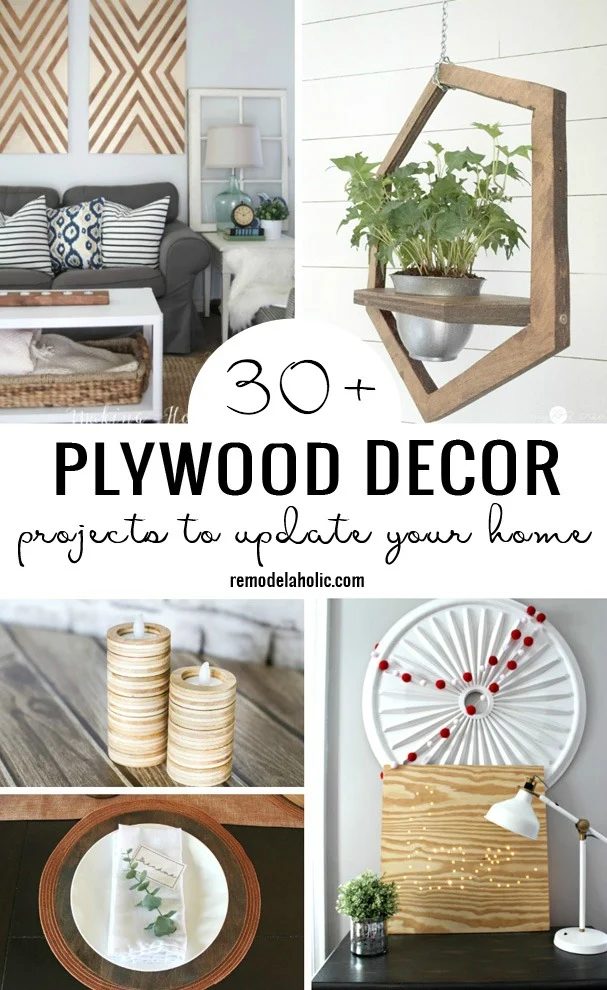 Use Plywood To Give Your Home A New Look With One Of These 30+ Plywood Decor Projects To Update Your Home Featured On Bekob.com