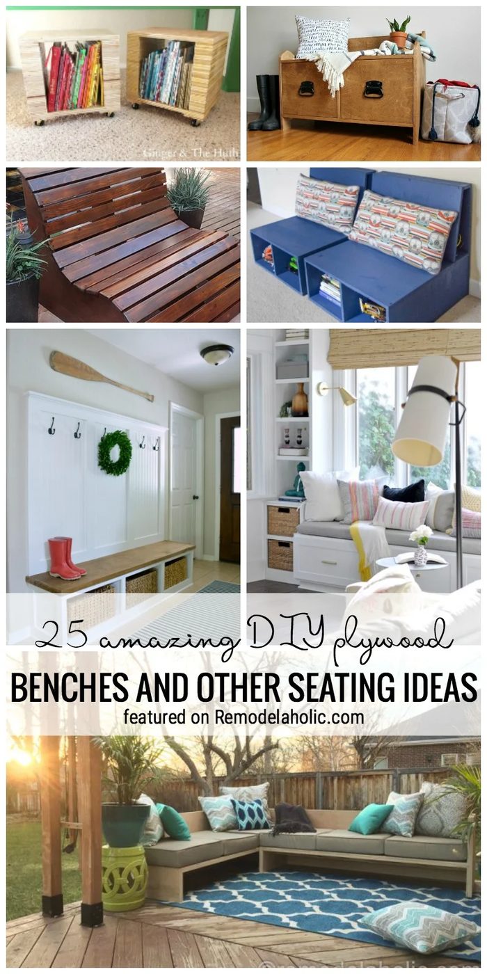 25 memorable Handmade Plywood Benches And Other Seating options Featured On Bekob.com