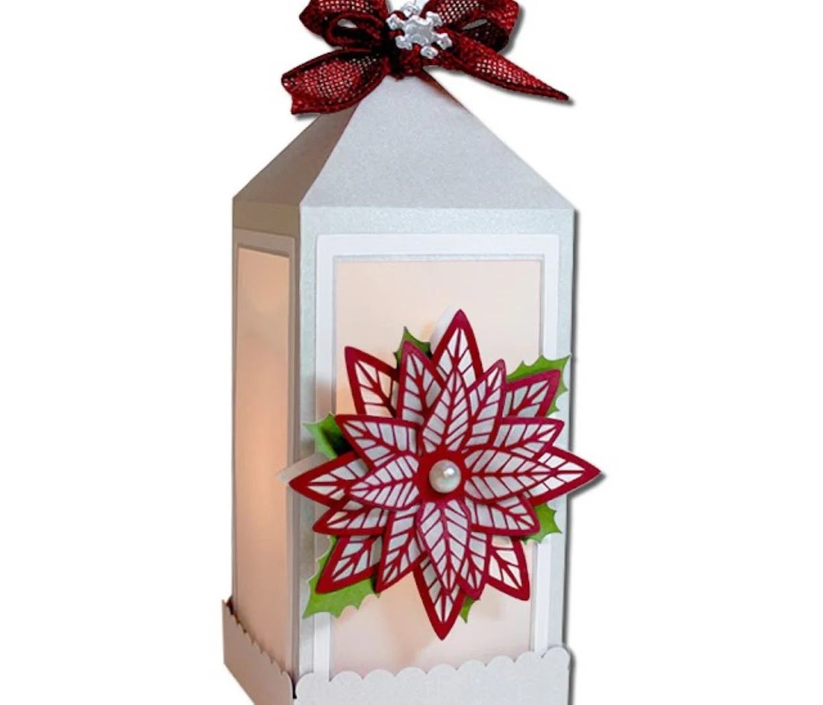 Poinsettia Lantern2 (Flameless) 1 JMRush