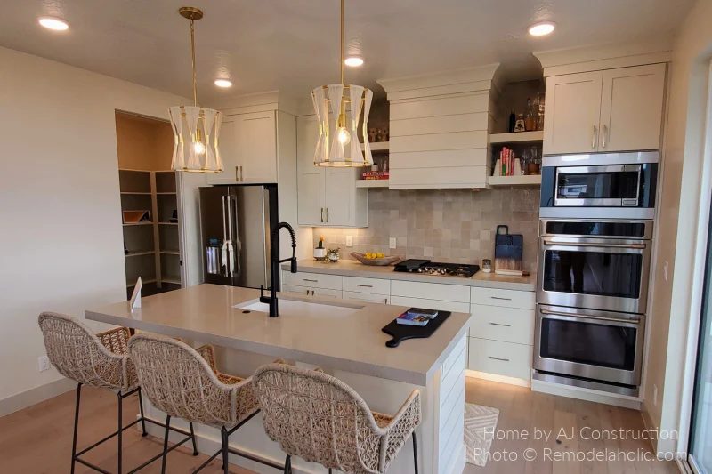Small Kitchen Layout One Wall With Island Sink, Bekob SG22 H26