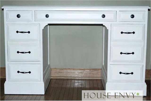 pottery barn desk look alike on Bekob
