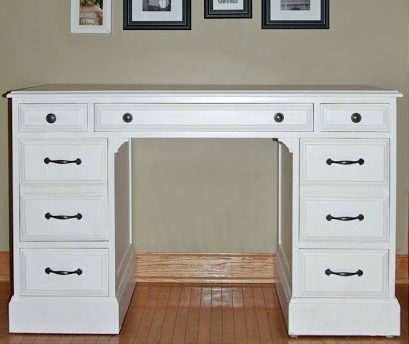 Pottery Barn Inspired Desk Makeover