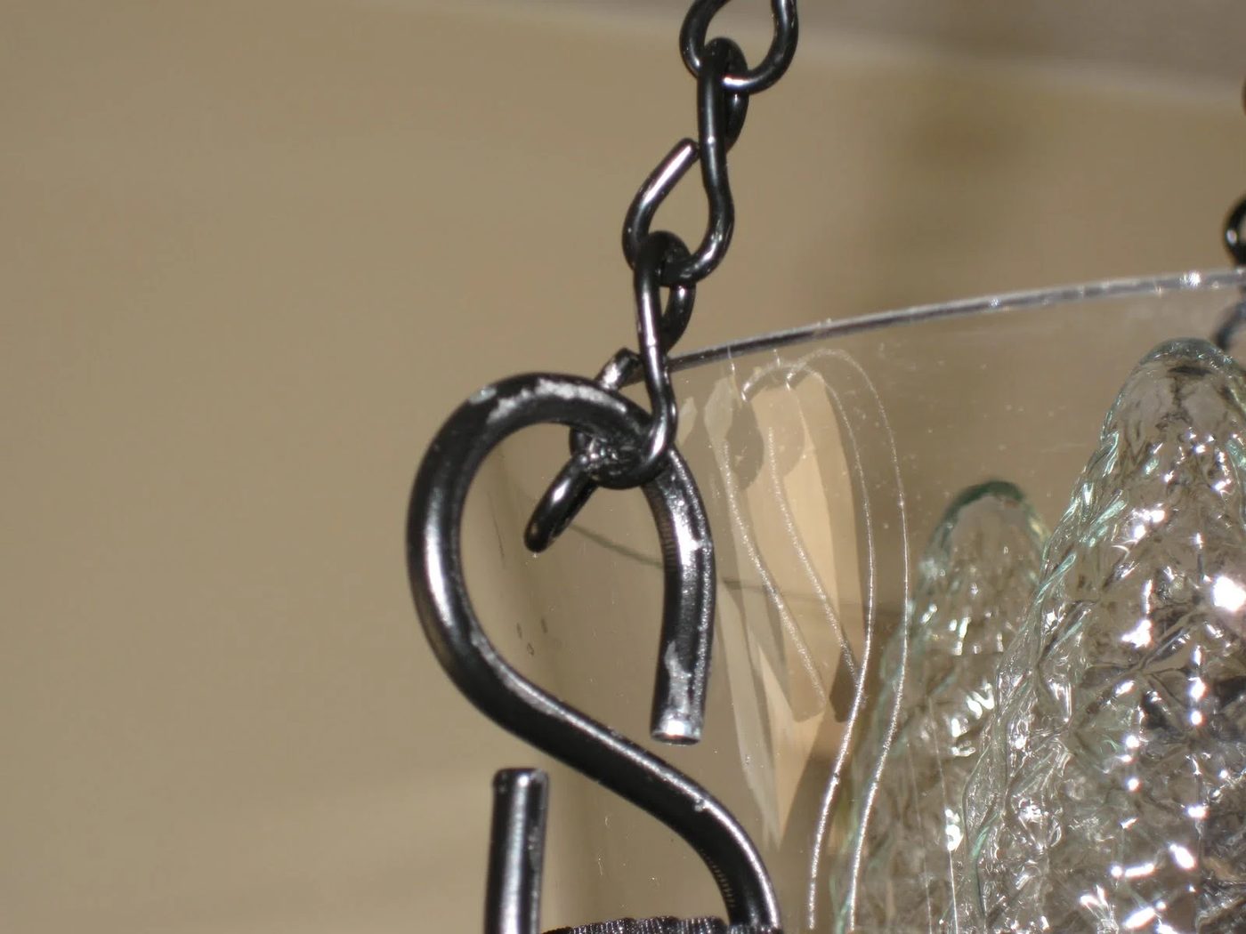 15 How To Hang Handmade Upcycled Glass Dome Pendant Light From Old Brass Candelabra Light Fixture, Featured On Bekob