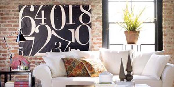 Pottery Barn Inspired Painted Number Canvas walkthrough