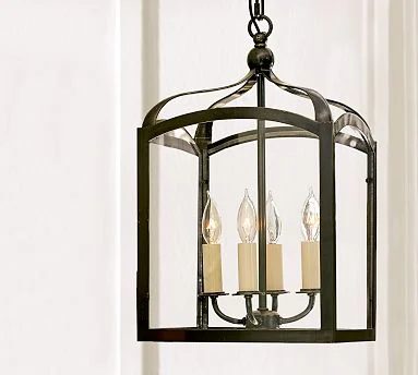 Pottery Barn Knock Off Lantern Made from Picture Frames!!