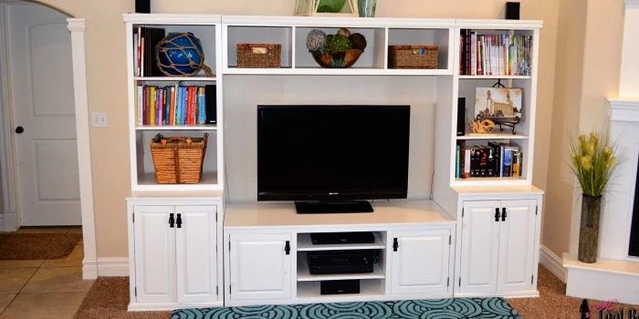 Pottery Barn Media Center Building Plans