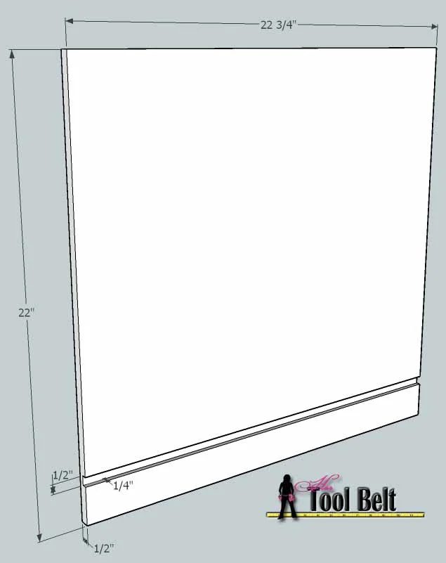 media center building plans - tv console 3, Her Tool Belt on Bekob