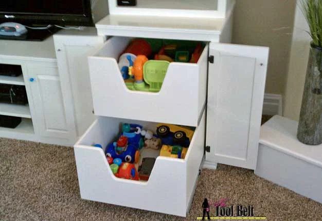 media center cabinet drawers, Her Tool Belt on Bekob