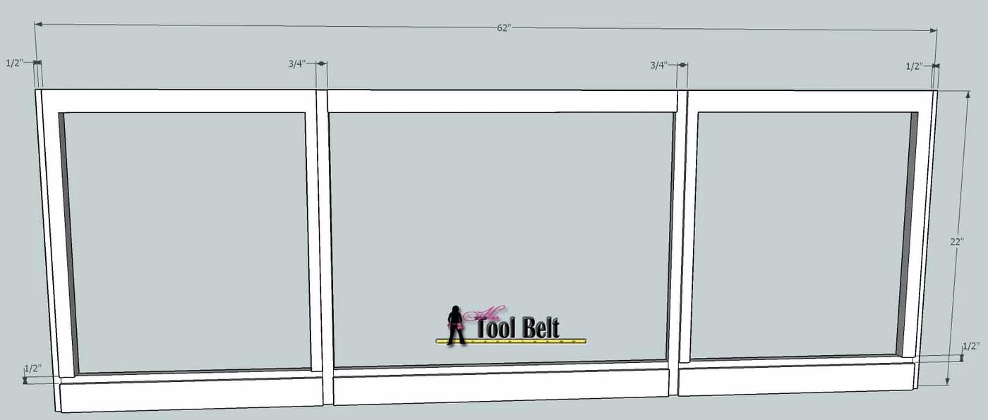 media center building plans - tv console 2, Her Tool Belt on Bekob