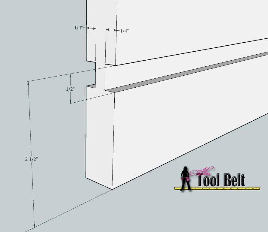 media center building plans - tv console 7, Her Tool Belt on Bekob