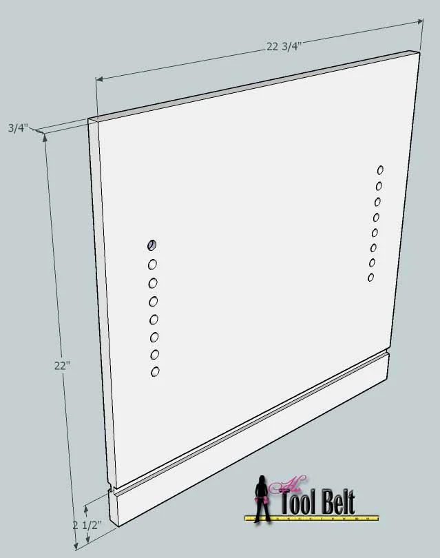 media center building plans - tv console 6, Her Tool Belt on Bekob