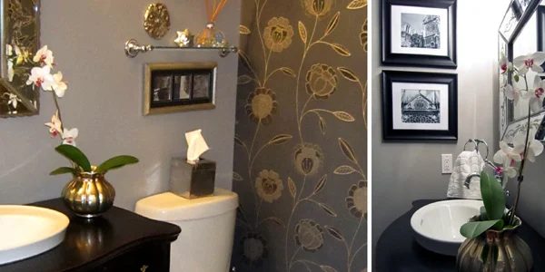 Powder Puff; Powder Room Remodel: Guest