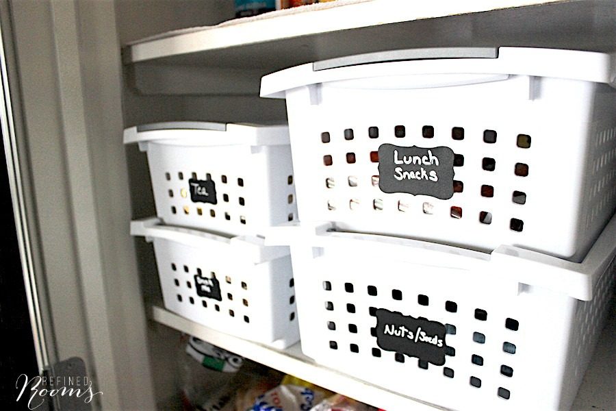 2 Stackable Storage In Well Oganized Kitchen Pantry, By Refined Rooms Featured On @Bekob
