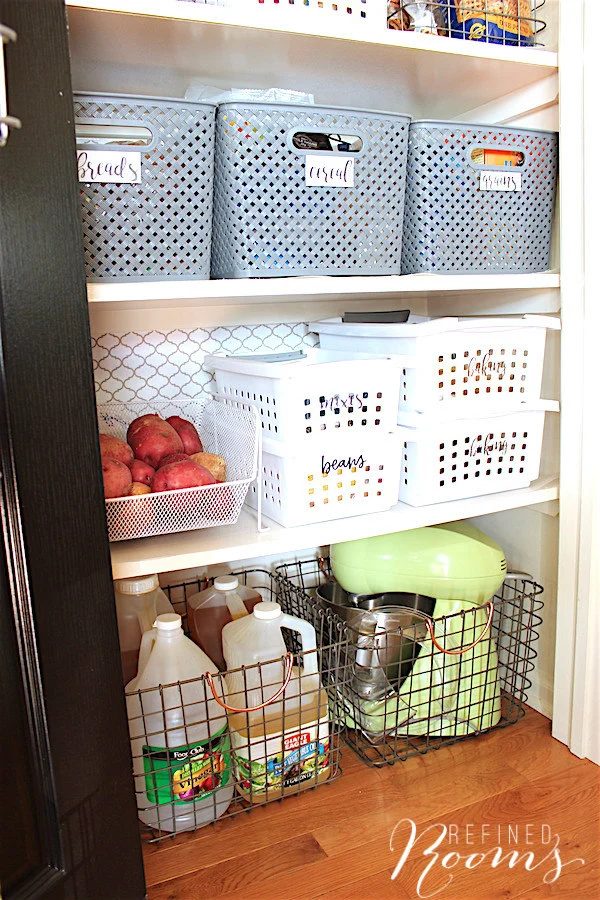 15 Pantry Organization Tips, By Refined Rooms Featured On @Bekob