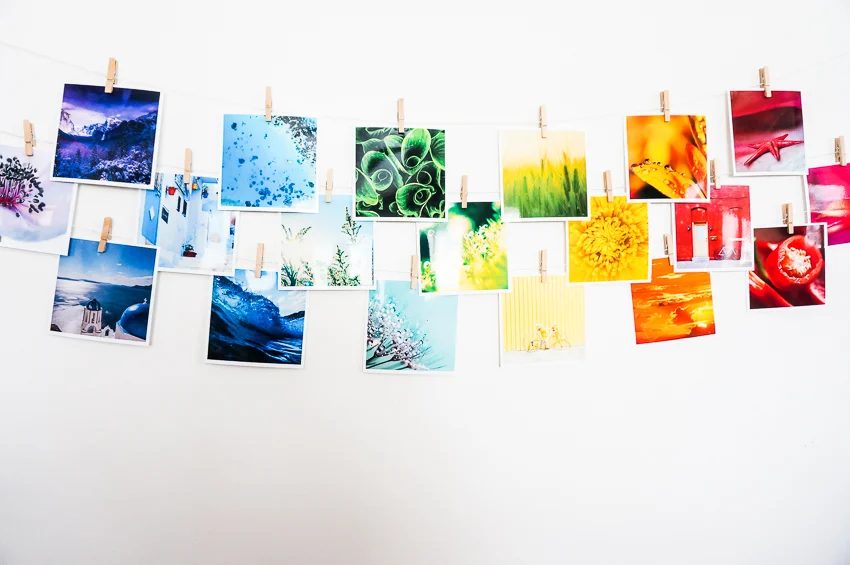 Rainbow Instagram Collage