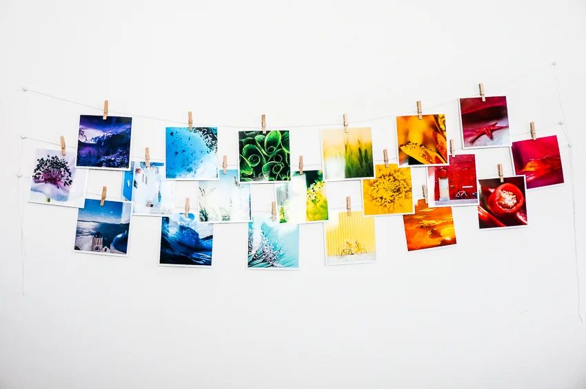 Rainbow Instagram Collage