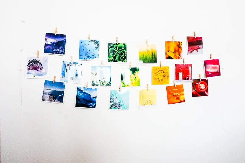 Rainbow Instagram Collage