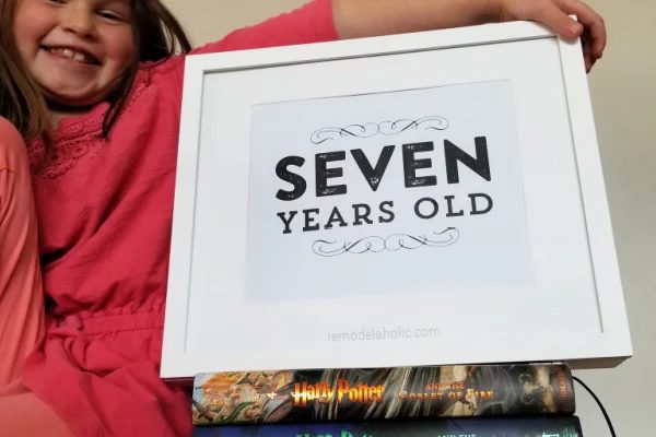 Ready-to-print Birthday Signs for straightforward Photo Shoot options