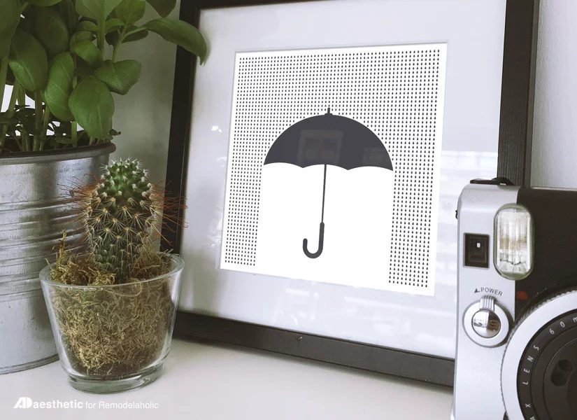 Free Printable Graphic Umbrella AD Aesthetic For Bekob Horizontal