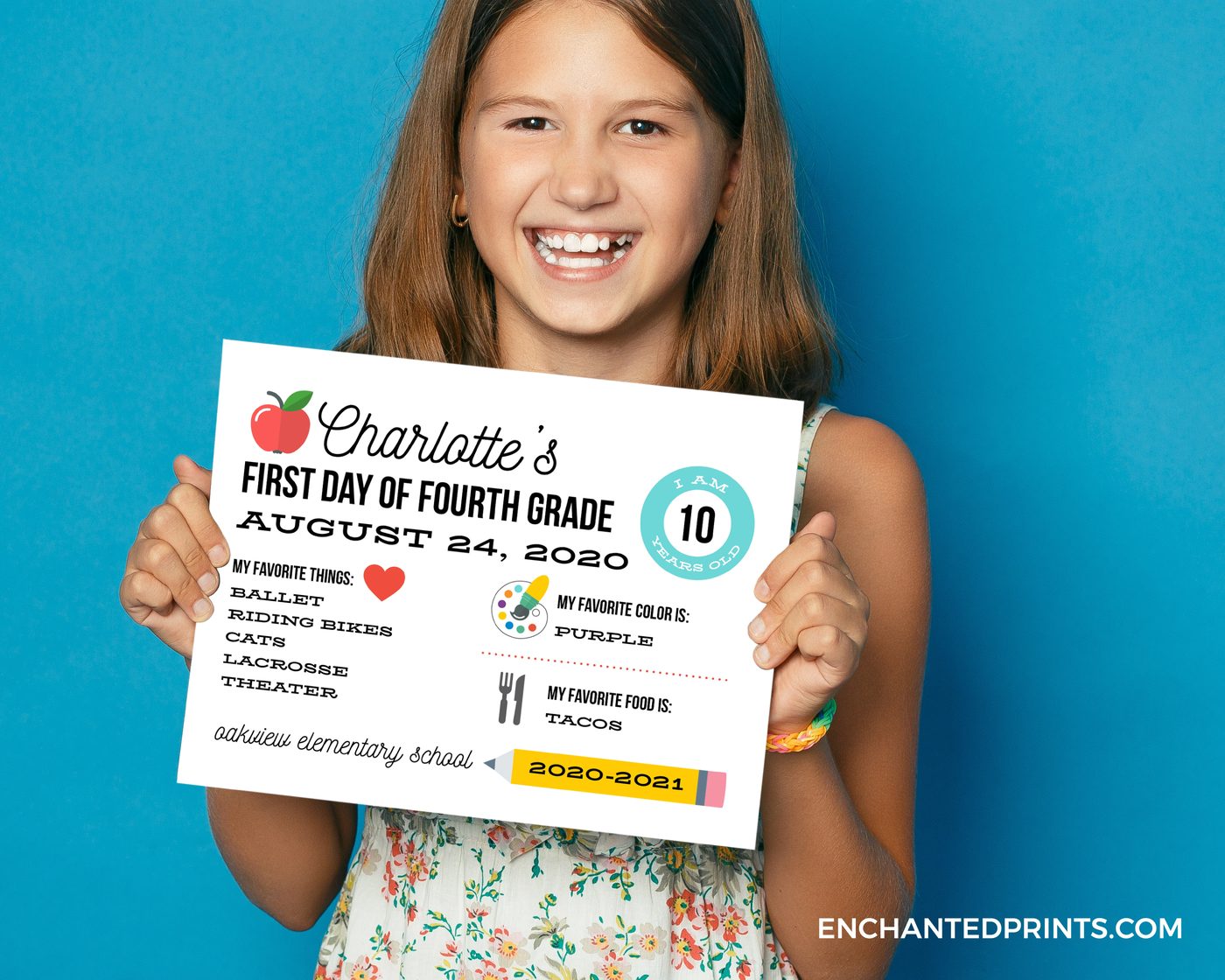 Back To School Signs Enchanted Prints66