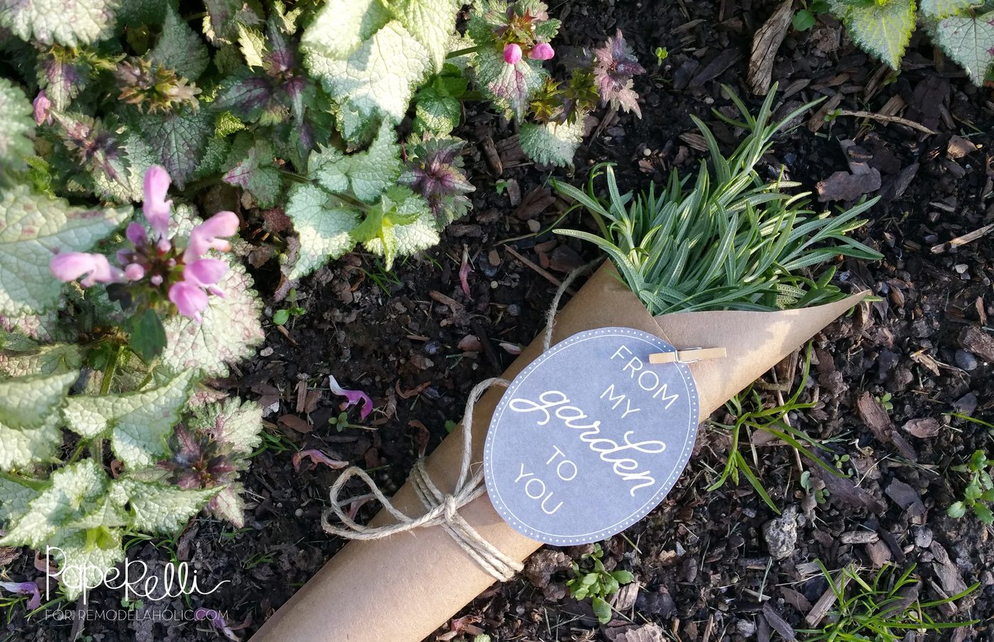 Printable Garden Gift Tags - share the bounty of your garden with these cute free printable gift tags!