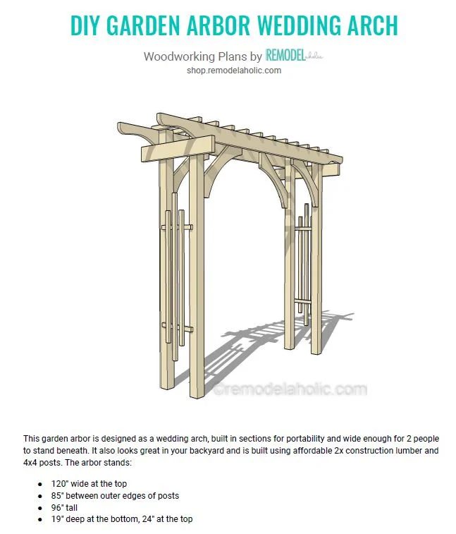Woodworking Plan First Page With Printable IOU Coupon