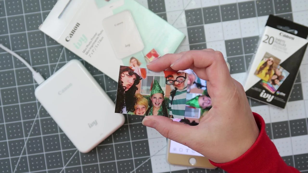 Ready-to-print Mini Photo Book Travel Journal for Kids+ Canon IVY Mini Photo Printer