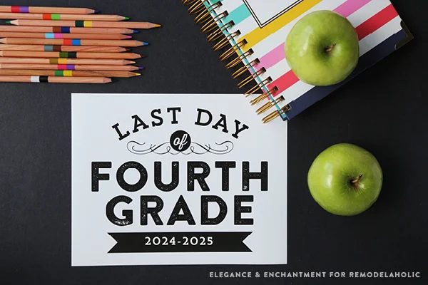 Last Day Of School Signs Horizontal3
