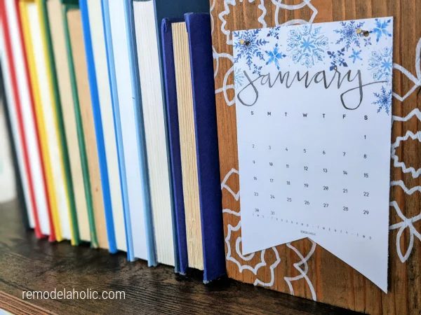 2023 Monthly Calendar Ready-to-print Set and Birthday Calendar