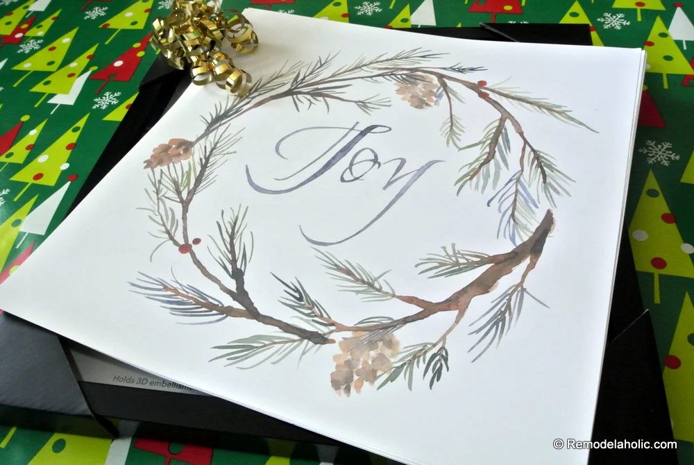 straightforward Last Minute Gift option Printable Holiday Art Set Digital Download At #Bekob