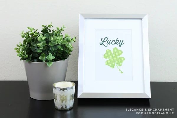 Get ready for St. Patrick's Day with these Irish inspired art printables from Elegance and Enchantment, for Bekob { 3 free printables included }