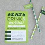 Elegance and Enchantment St. Patrick's Day Party Invitation