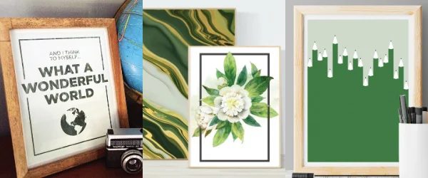 Green Printables For Gallery Walls Or St. Patrick's Day Mantel, Bekob