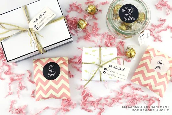 Printable Valentines Day Stickers and Tags @Bekob