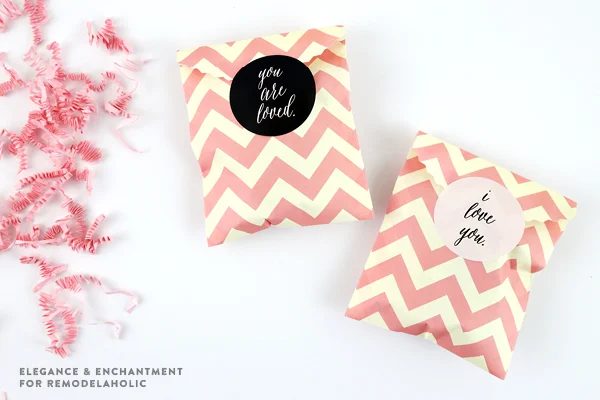 Bekob Printable Valentines Day Stickers and Tags
