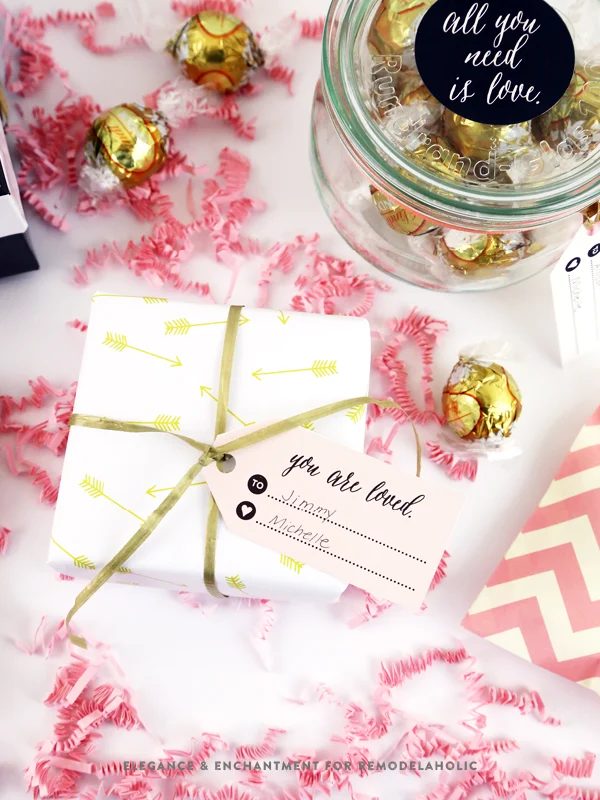 Bekob Printable Valentines Day Stickers and Tags