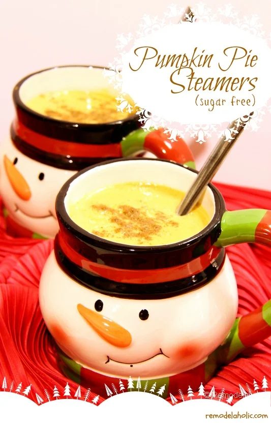 Sugar Free Pumpkin Steamers Recipe-Bekob