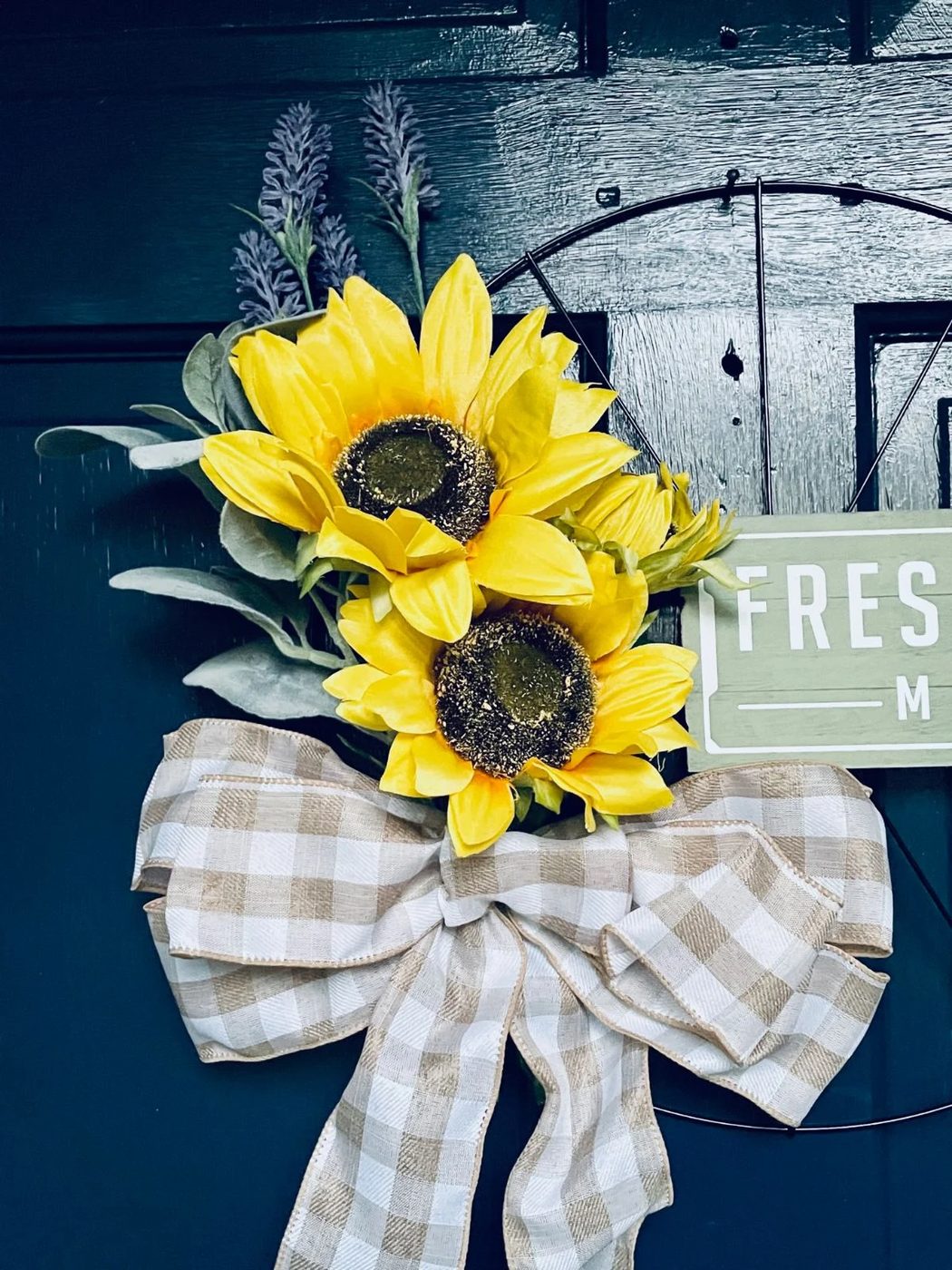 Dollar Tree Flower Door Wreath walkthrough, Bekob (6)