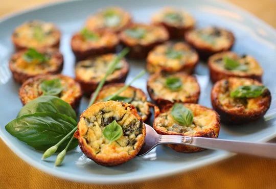 Crustless Mini Quiches