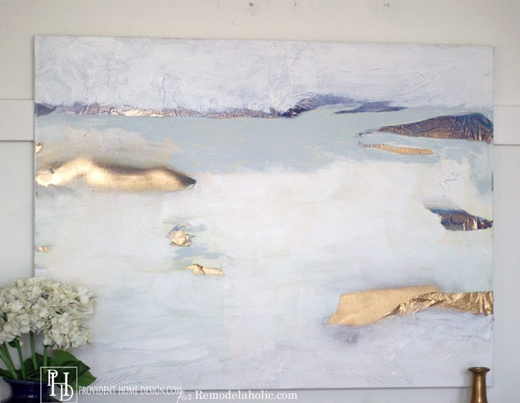 How to Paint a Handmade Abstract Painting