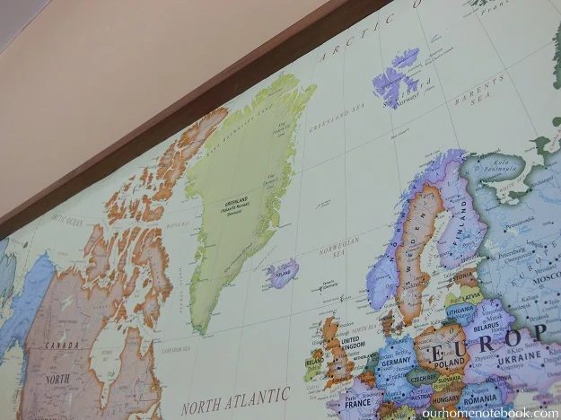 straightforward Handmade Wall Decor options How To Hang A Map